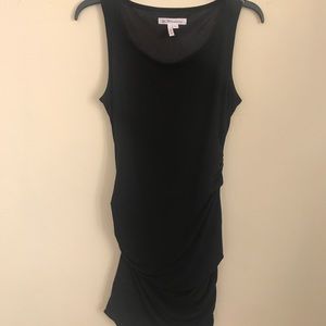 Black BCBG with ruching on the side